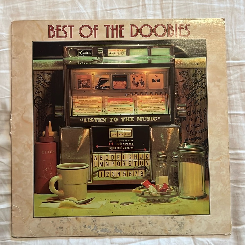 The Doobie Brothers Best of the Doobies 1976 Vintage Vinyl LP Record